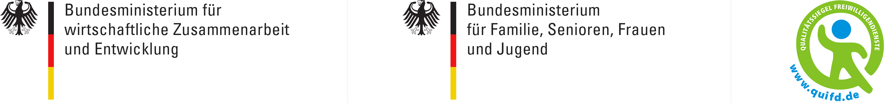 Bundesminsterium für wirtschaftliche Zusammenarbeit und Entwicklung und Bundesministerium für Familie, Senioren, Frauen und Jugend